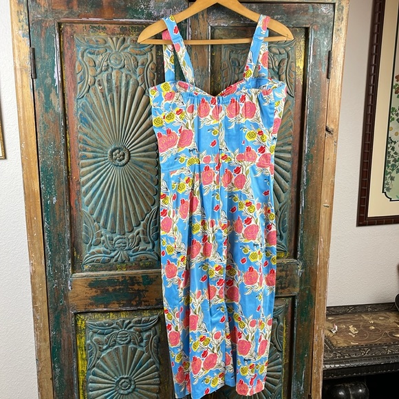 Mary Blair Pinup Couture floral wiggle dress M - Picture 4 of 5